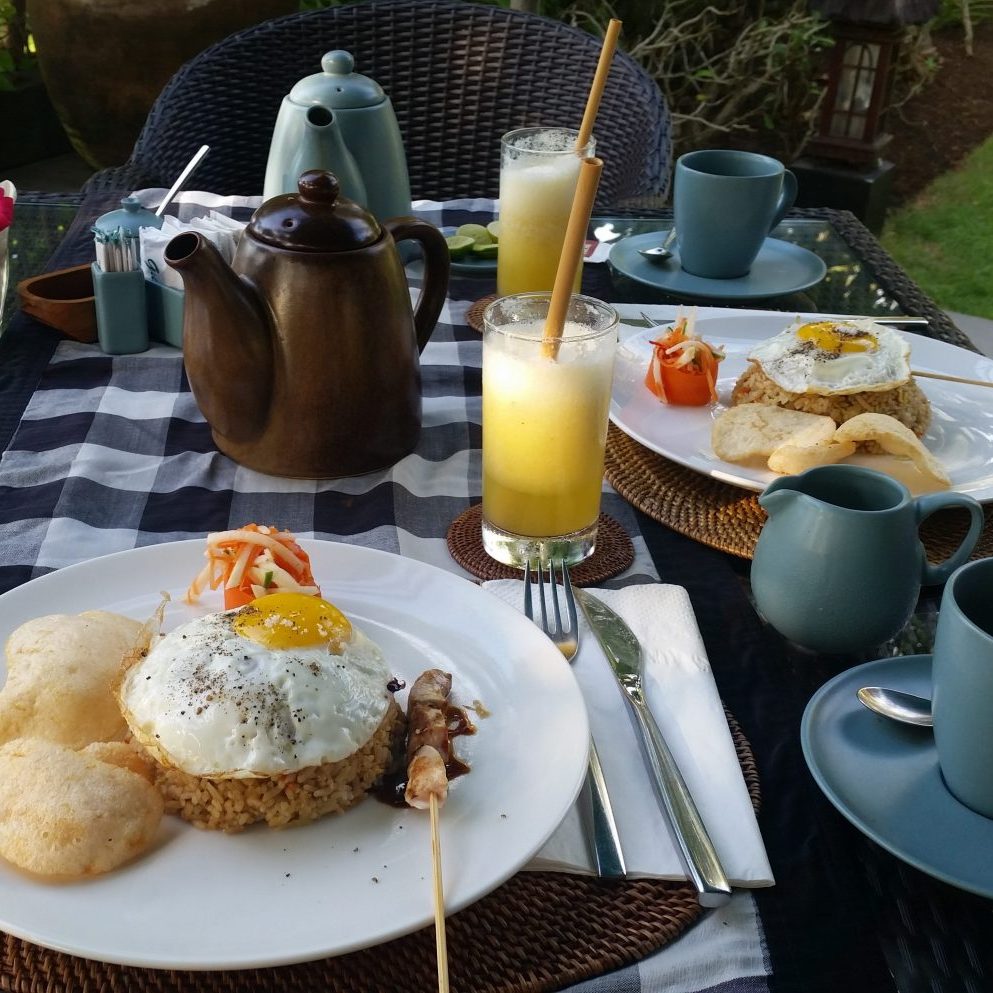 Balinesisches Frühstück
